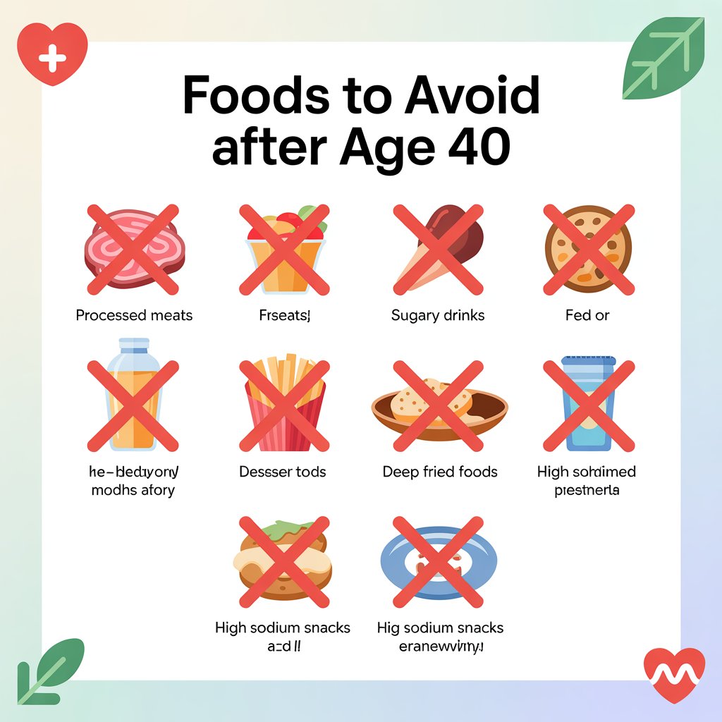40대에 먹지 말아야 할 음식 BEST 5 - 건강 급격히 갈리는 시기