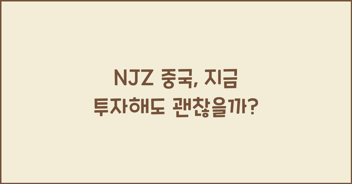 NJZ 중국