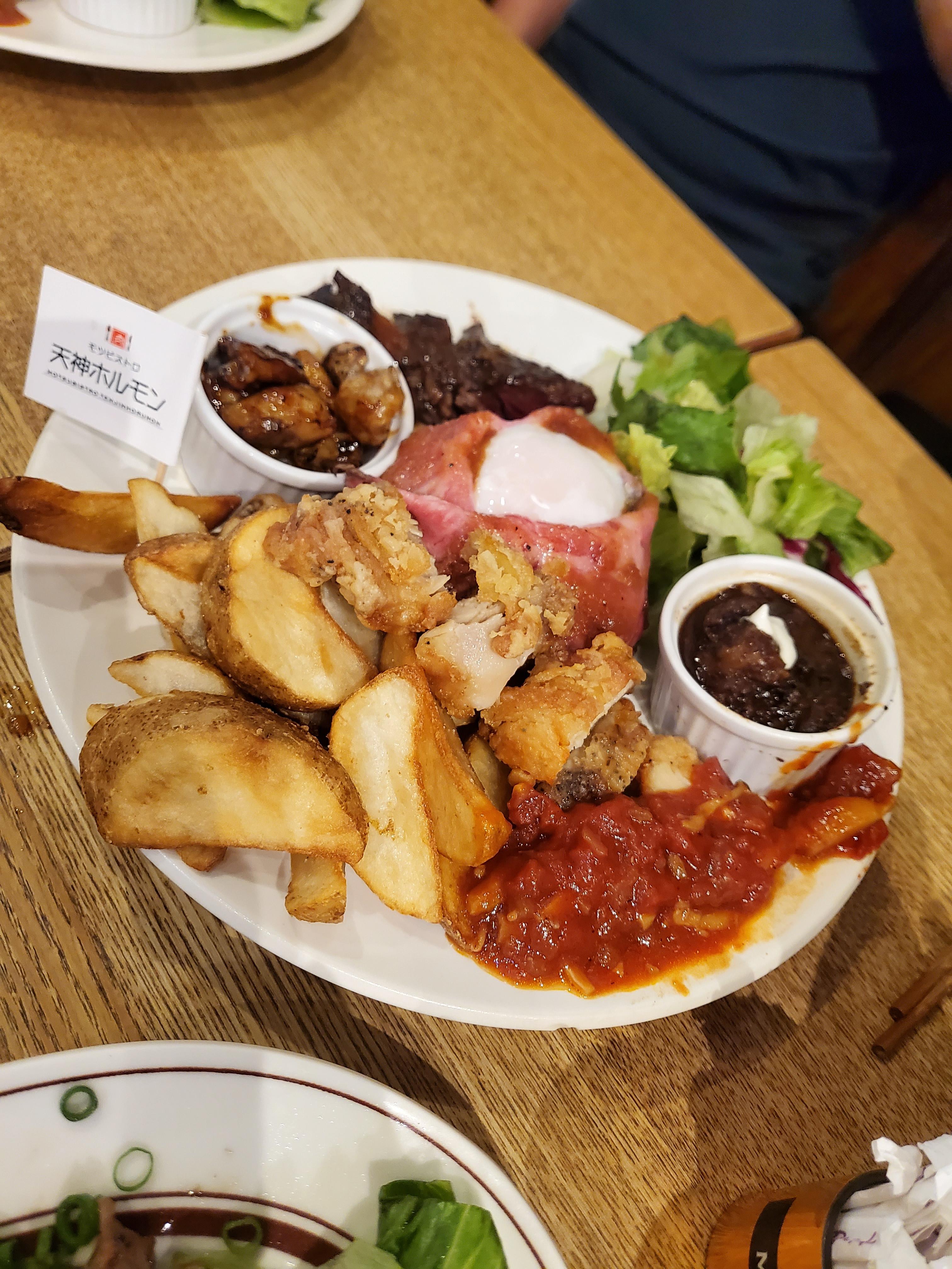 모쯔비스토로 하카타점 스테이크 정식