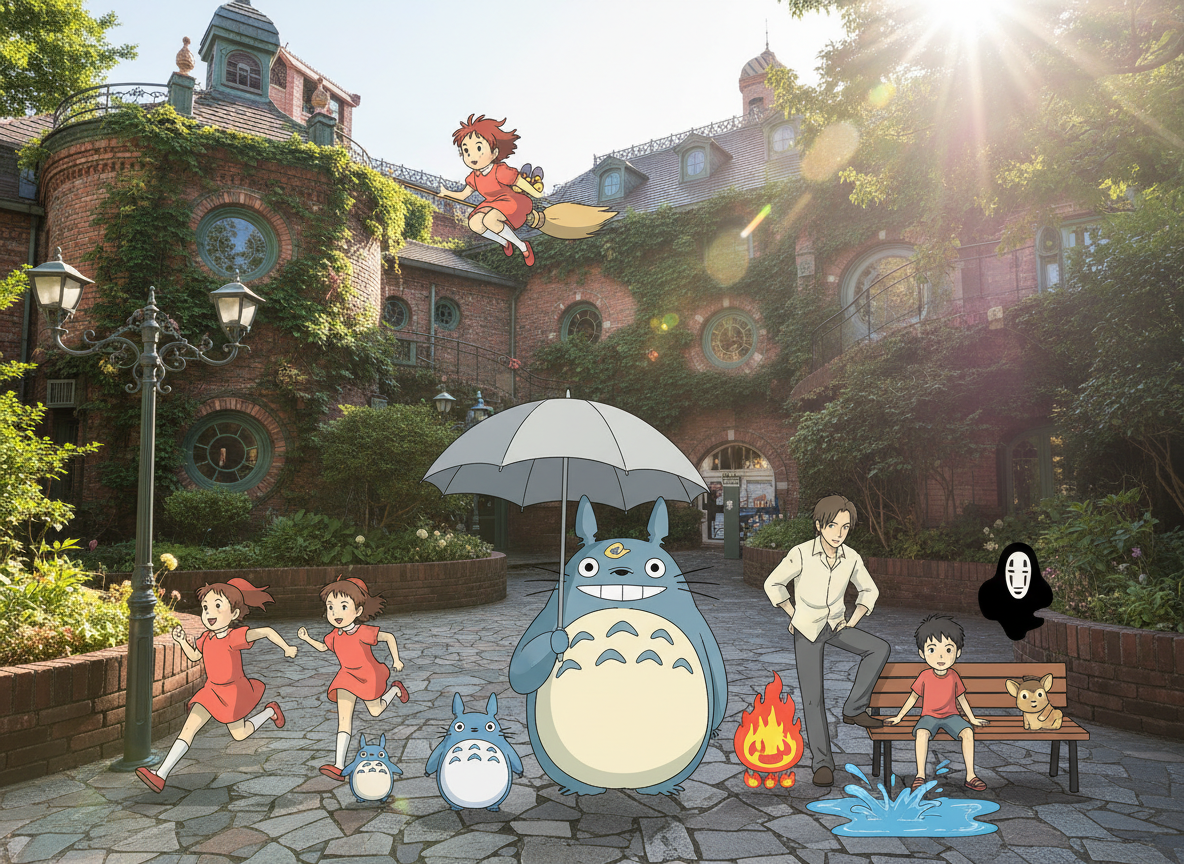 도쿄 미타카 지브리 미술관 예약