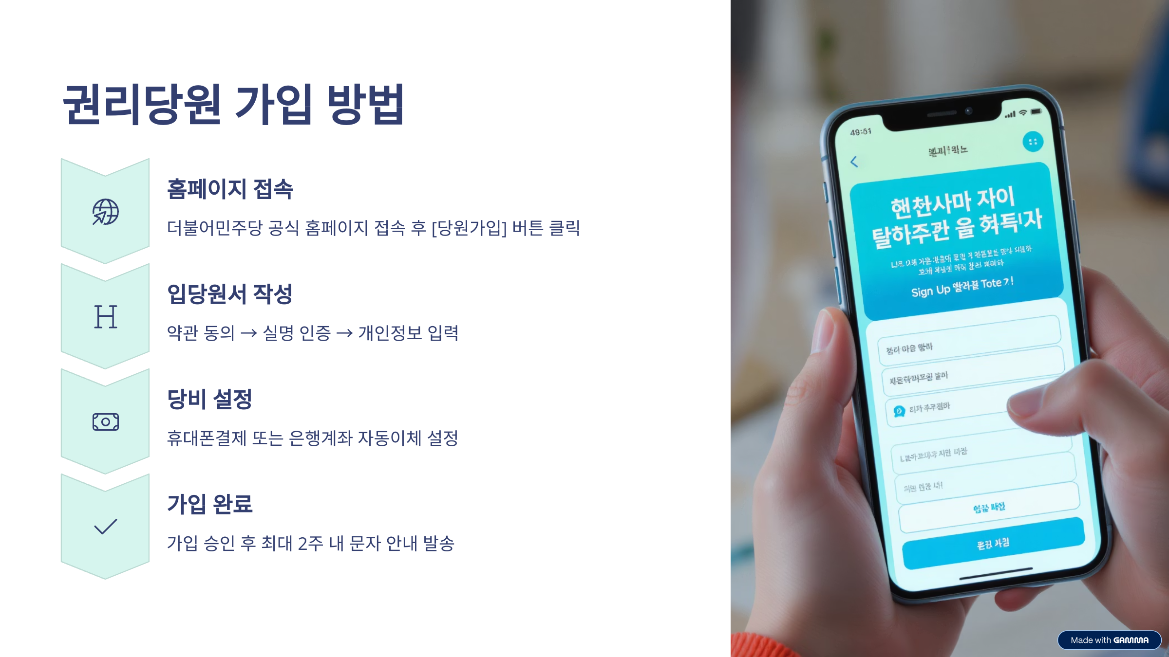 더불어민주당 권리당원 가입 방법
