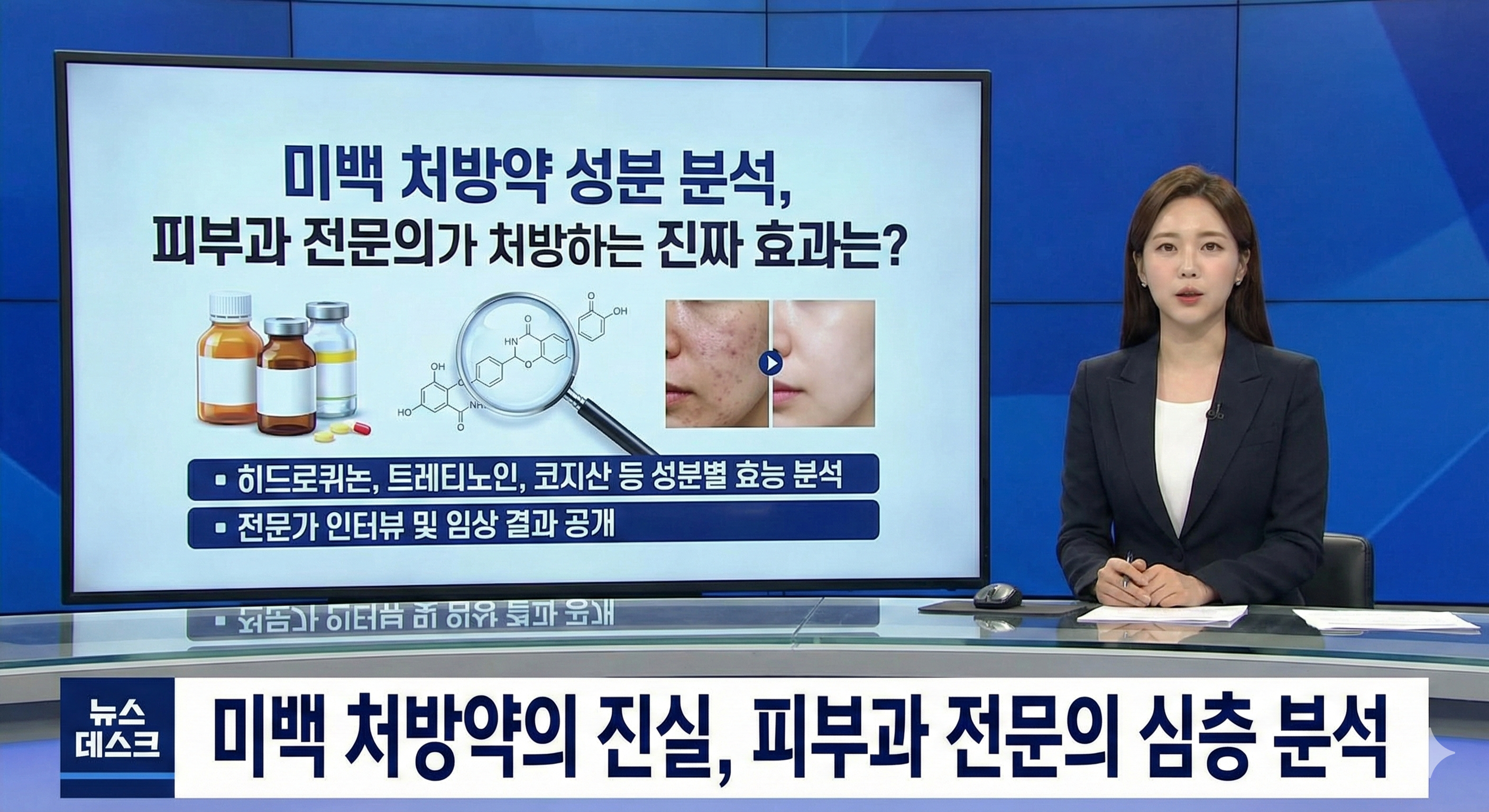 미백 처방약 성분 분석, 피부과 전문의가 처방하는 진짜 효과