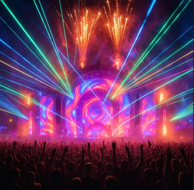 EDM의 인기 관련 사진