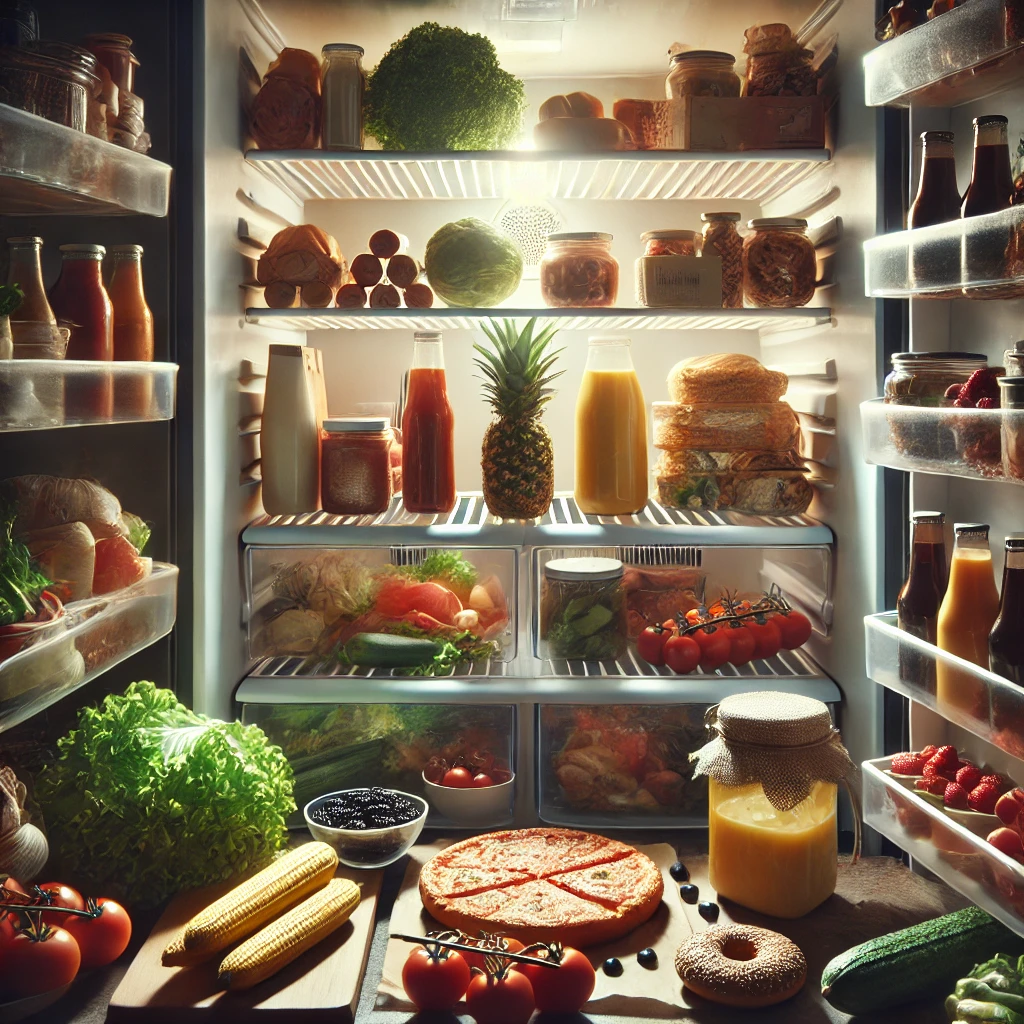 냉장고 공간 활용