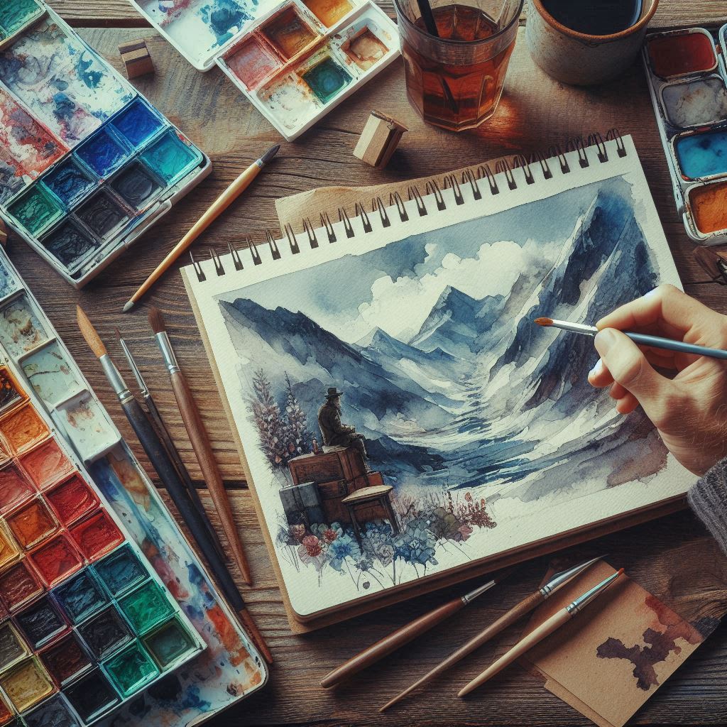 수채화 초보자를 위한 색감 표현 노하우