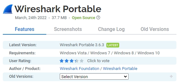 Wireshark-Portable