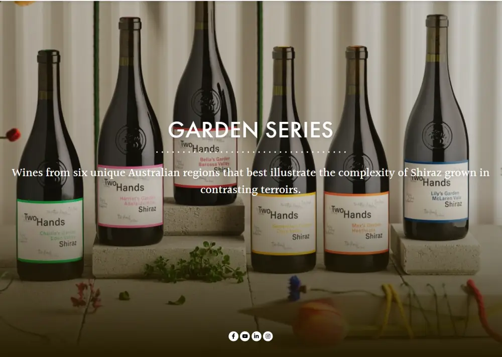투핸즈 와이너리 가든 시리즈