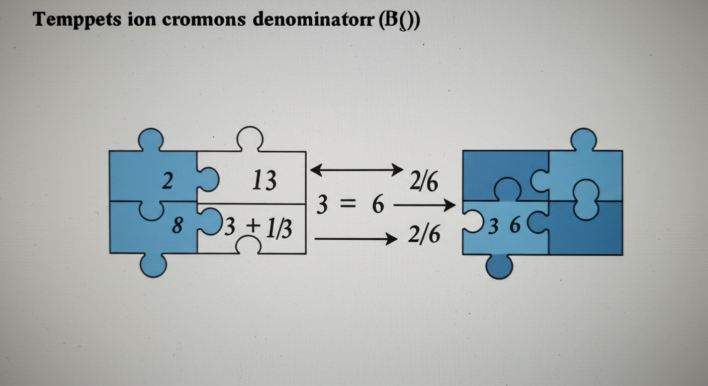 분수 통분하는 방법! 두 가지 방법으로 완벽 이해