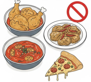 피해야 할 음식