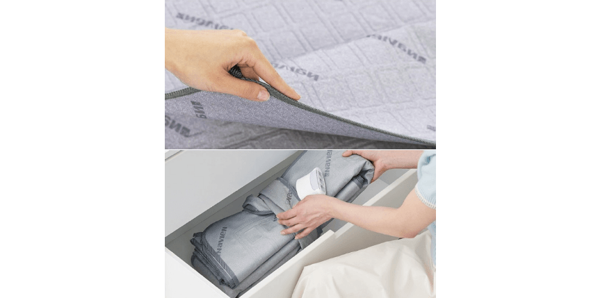 경동나비엔 온수매트 접었을때 사진