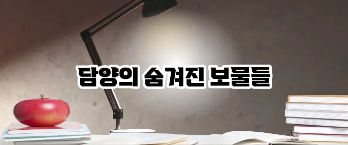 담양 가볼만한곳 베스트10 대나무숲부터 핫플까지
