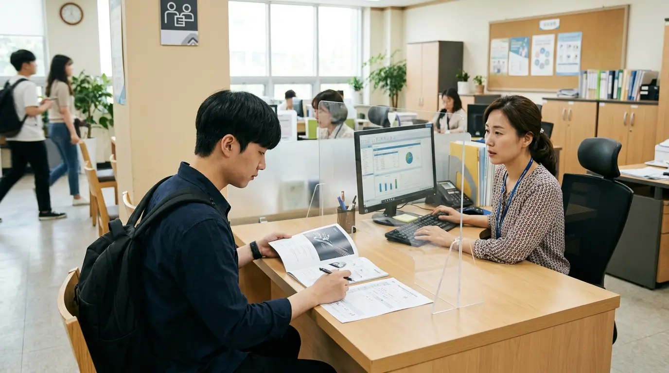 학자금 대출 조건 및 취업 후 상환 학자금대출 조건 확인을 위한 한국장학재단 전산망 대조