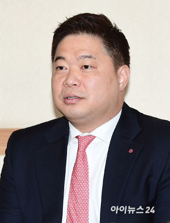 창원LG 현주엽 감독 취임식. [사진=정소희 기자]