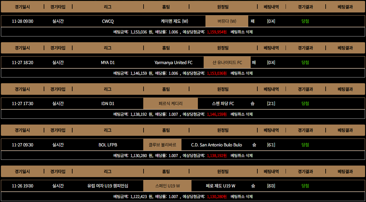 3번째 수익내역