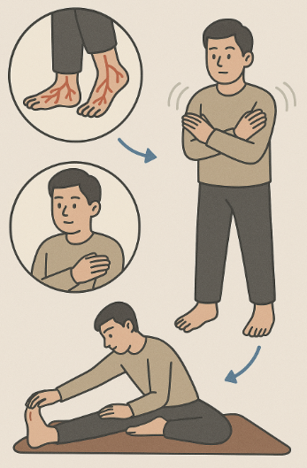 수족냉증 순환운동