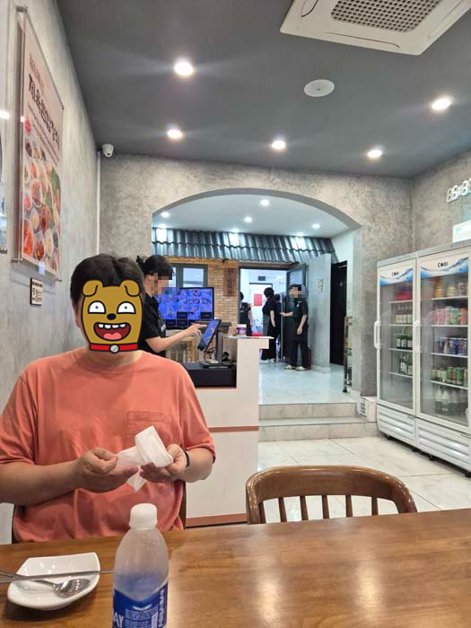 호치민 안푸 한솔식당 매장 내부