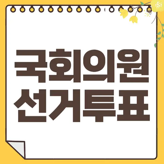 국회의원 선거