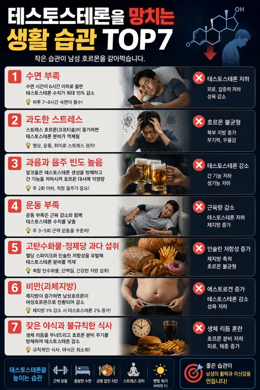 테스토스테론과 정력