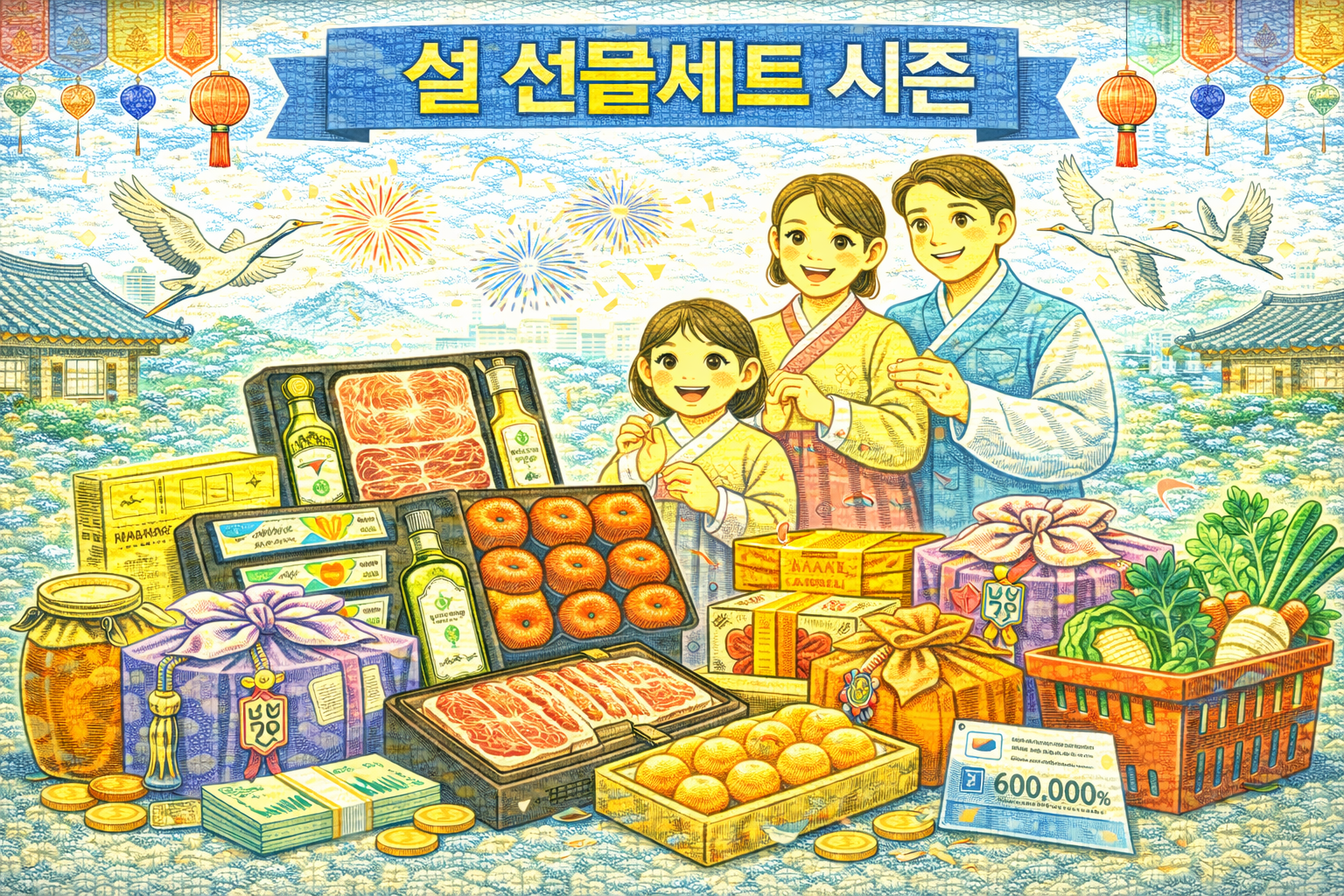 설 선물 관련 사진첨부