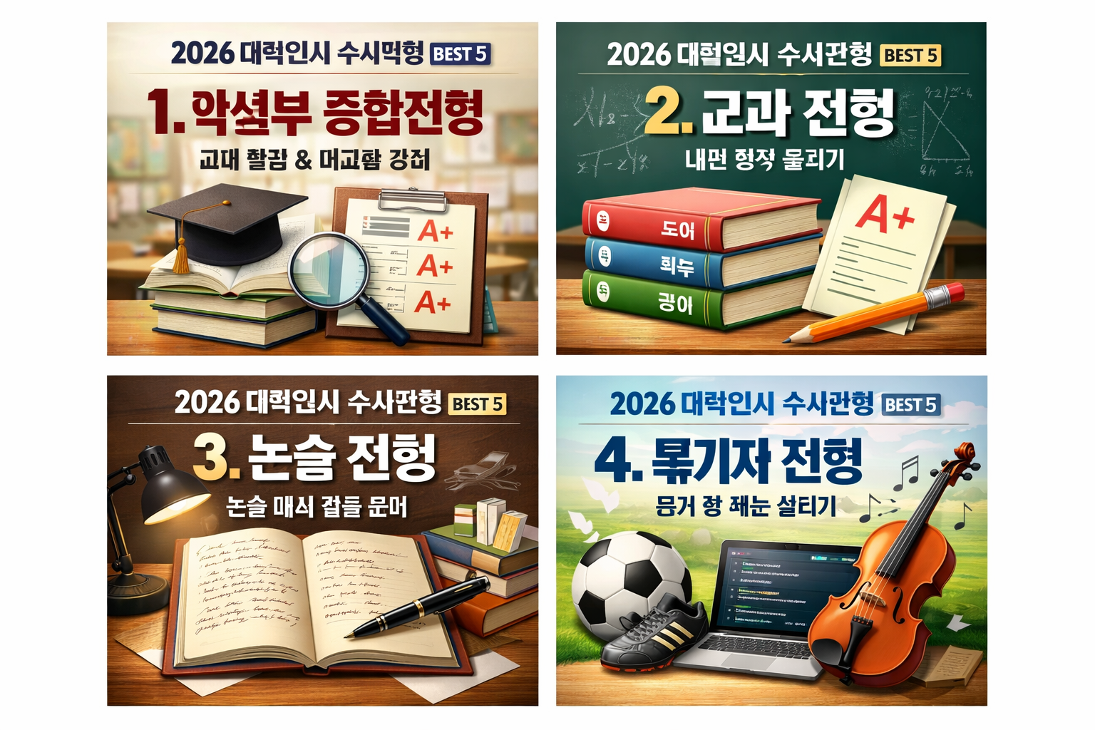2026 대학입시전형 완벽 가이드
