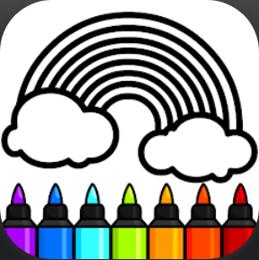 어린이용 색칠 공부 게임, 그림 그리기, 색칠 공부책