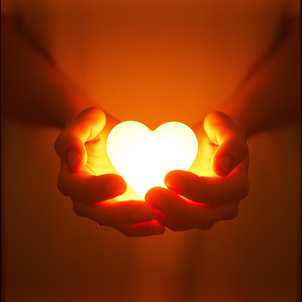 가볍게 감싸온 손길