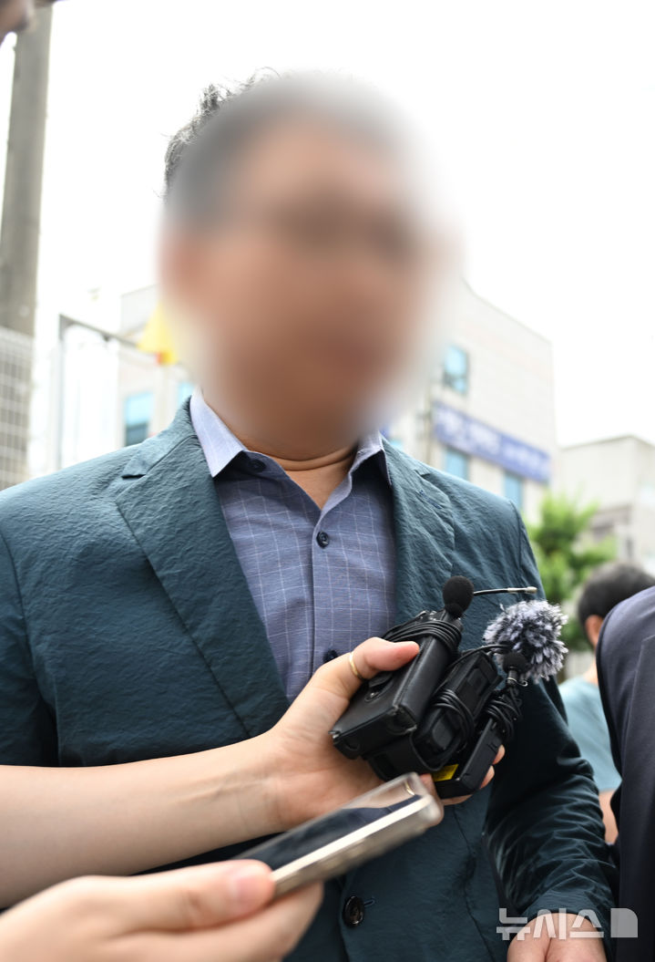 장윤기 사건 초기 수사 경찰관들 혐의 관련 보도 사진