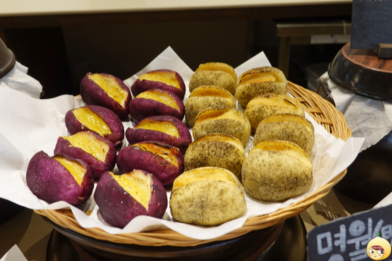 고구마 &amp; 감자 빵