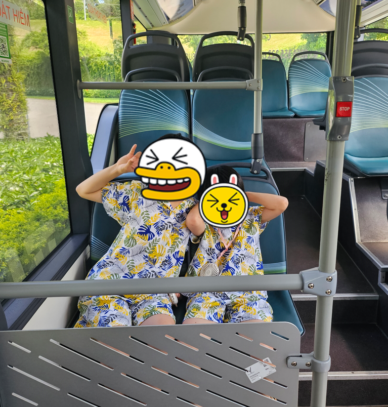 순환버스 내부