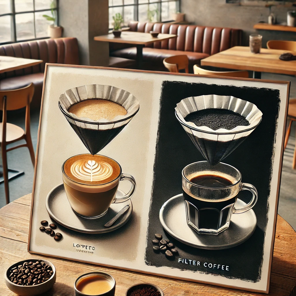 [커피 이야기] 에스프레소와 필터 커피: 무엇이 다를까?