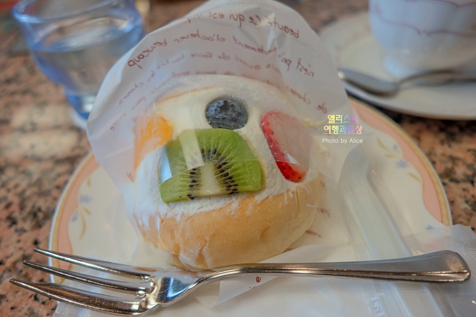 오키나와 퍼시픽 오션 카페에서 마리토쪼와 카페라테 한잔 @ 퍼시픽 호텔 오키나와