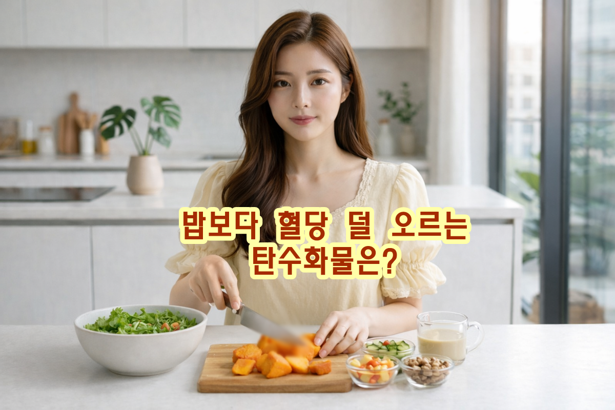 밥, 고구마, 오트밀 중 혈당 관리에 더 나은 선택은 무엇일까
