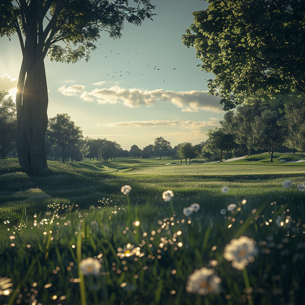 한양파인CC 골프장 전경