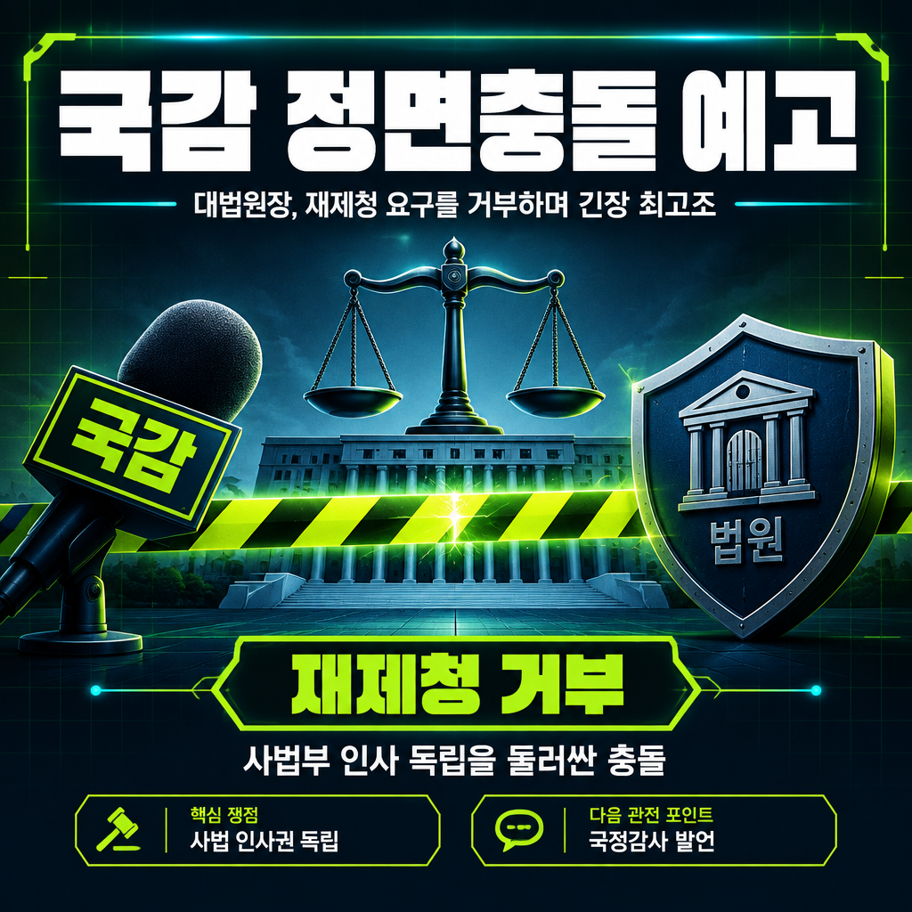 국감 정면충돌 예고