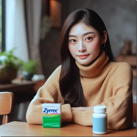 지르텍 효능 및 복용법, 졸음 부작용 대처법