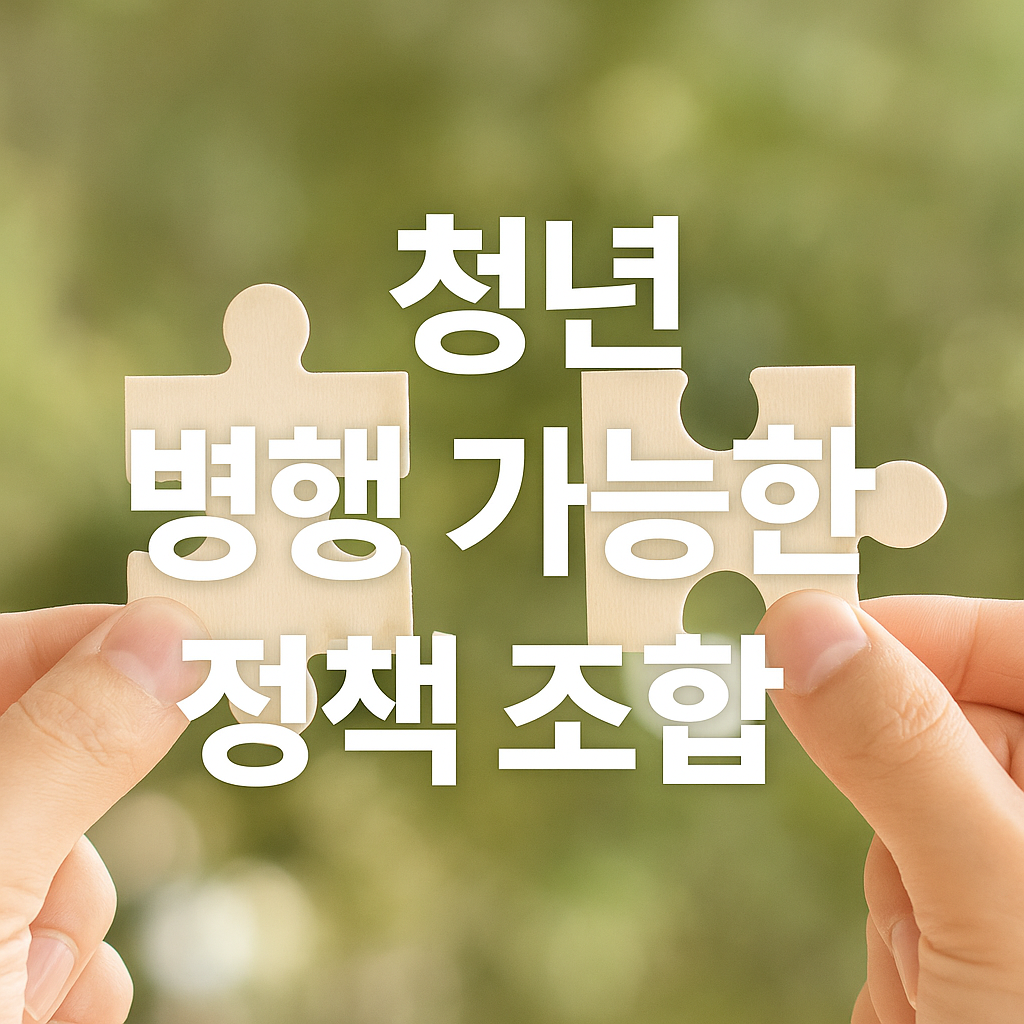 청년내일저축계좌와 함께 받을 수 있는 정부정책