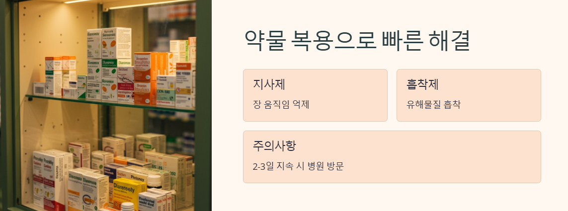 약물 복용으로 빠르게 해결하기