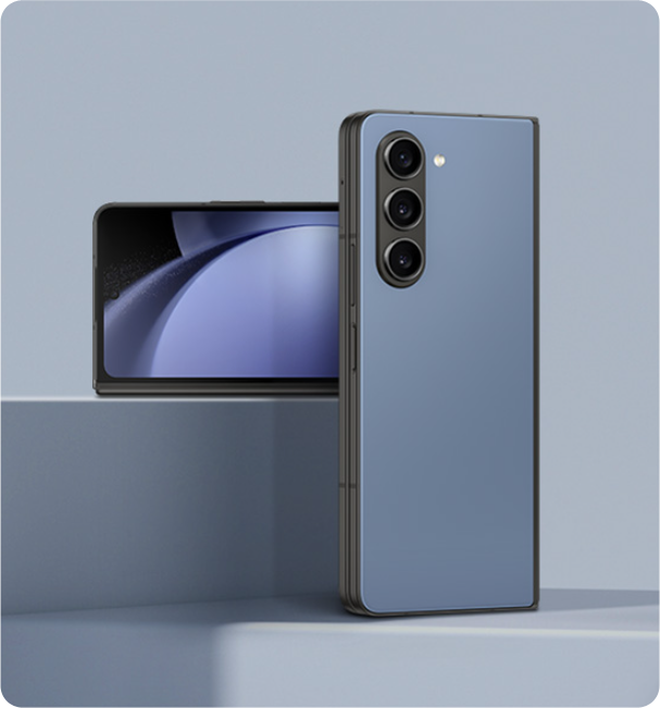 갤럭시 Z 폴드 5 블루 삼성 강남 전용 컬러
