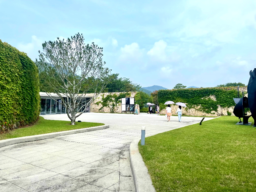 뮤지엄 산 웰컴센터 야외