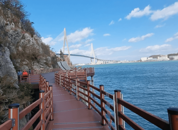 고하도해안산책로