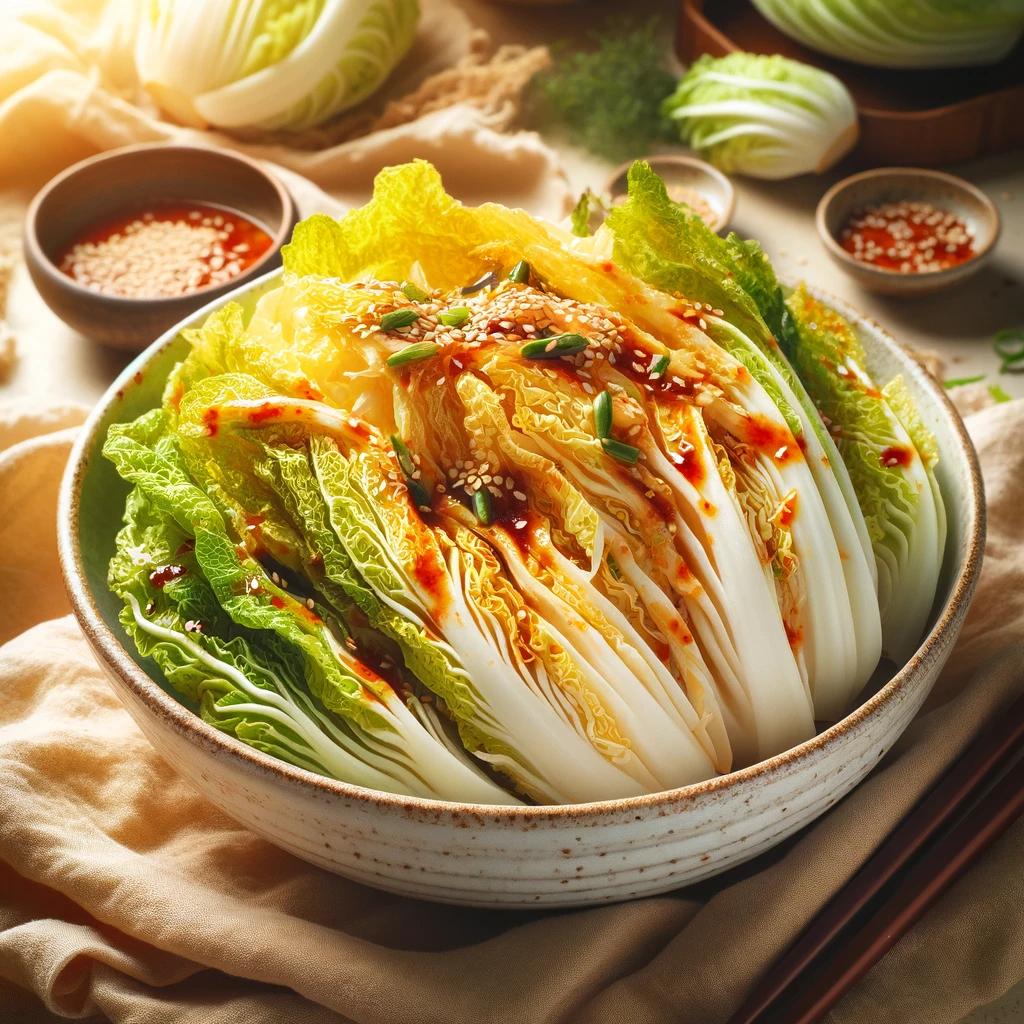 알배추 겉절이 황금레시피