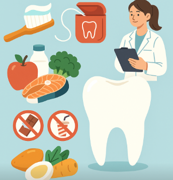 치아 건강에 관련된 사진