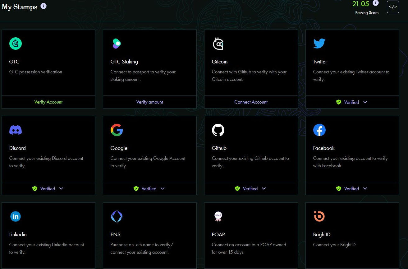 깃코인 패스포트