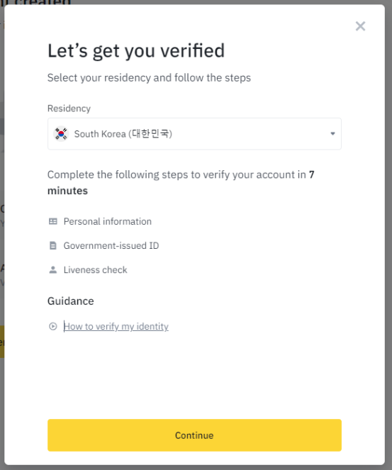 Let's get you verified