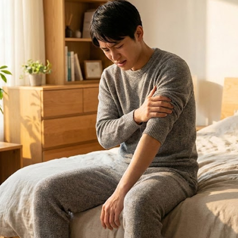 자고 일어나면 찌릿? 당신을 괴롭히는 팔저림 원인과 확실한 해결법
