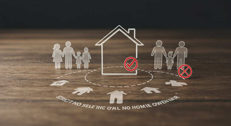 자격조건은 바로 무주택 요건