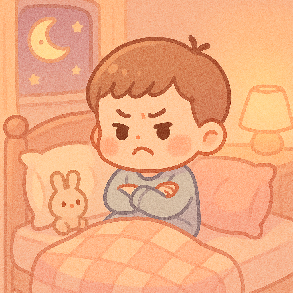 안 자려고 버티는 아이