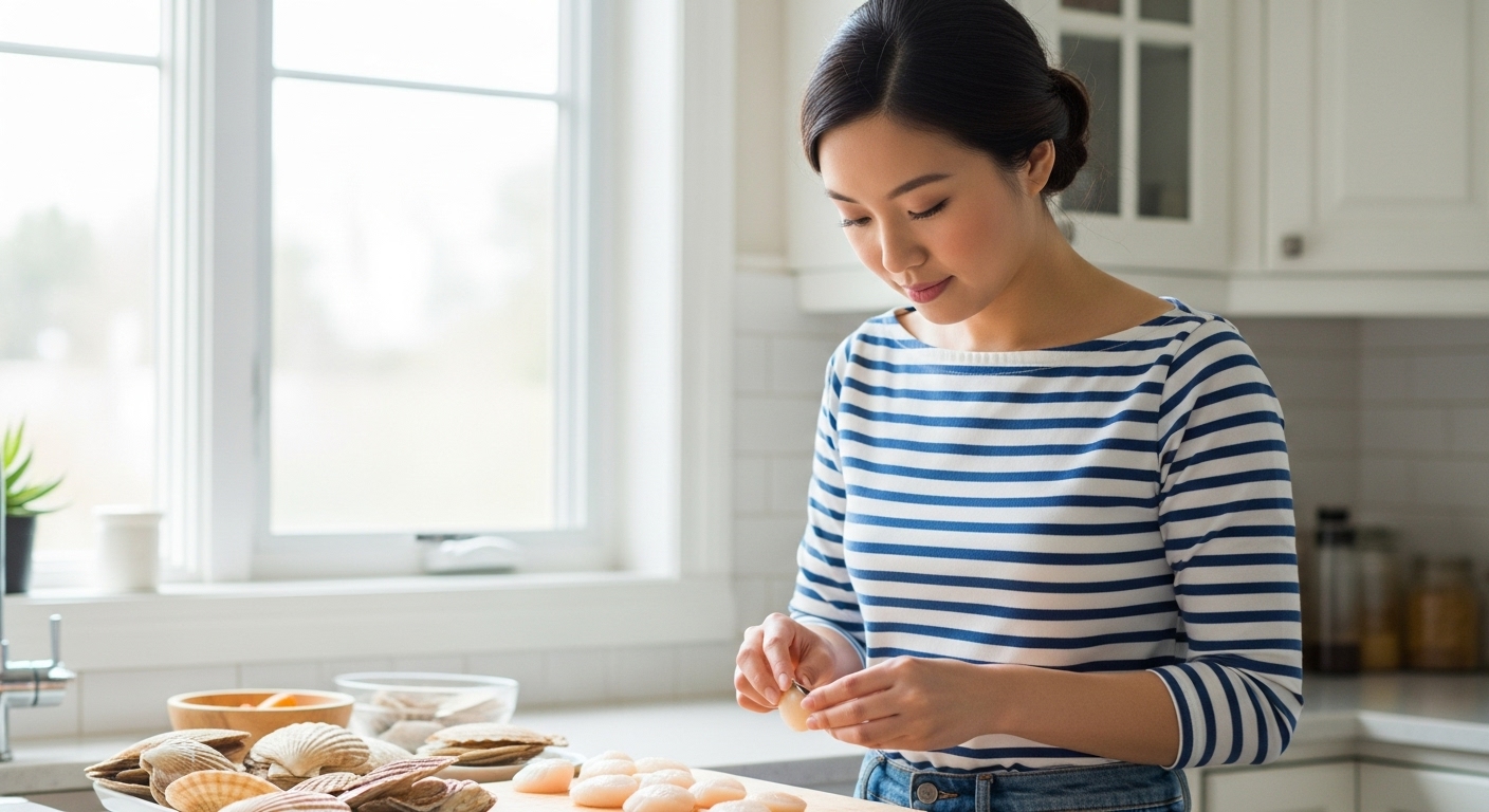 8월 제철음식 가리비