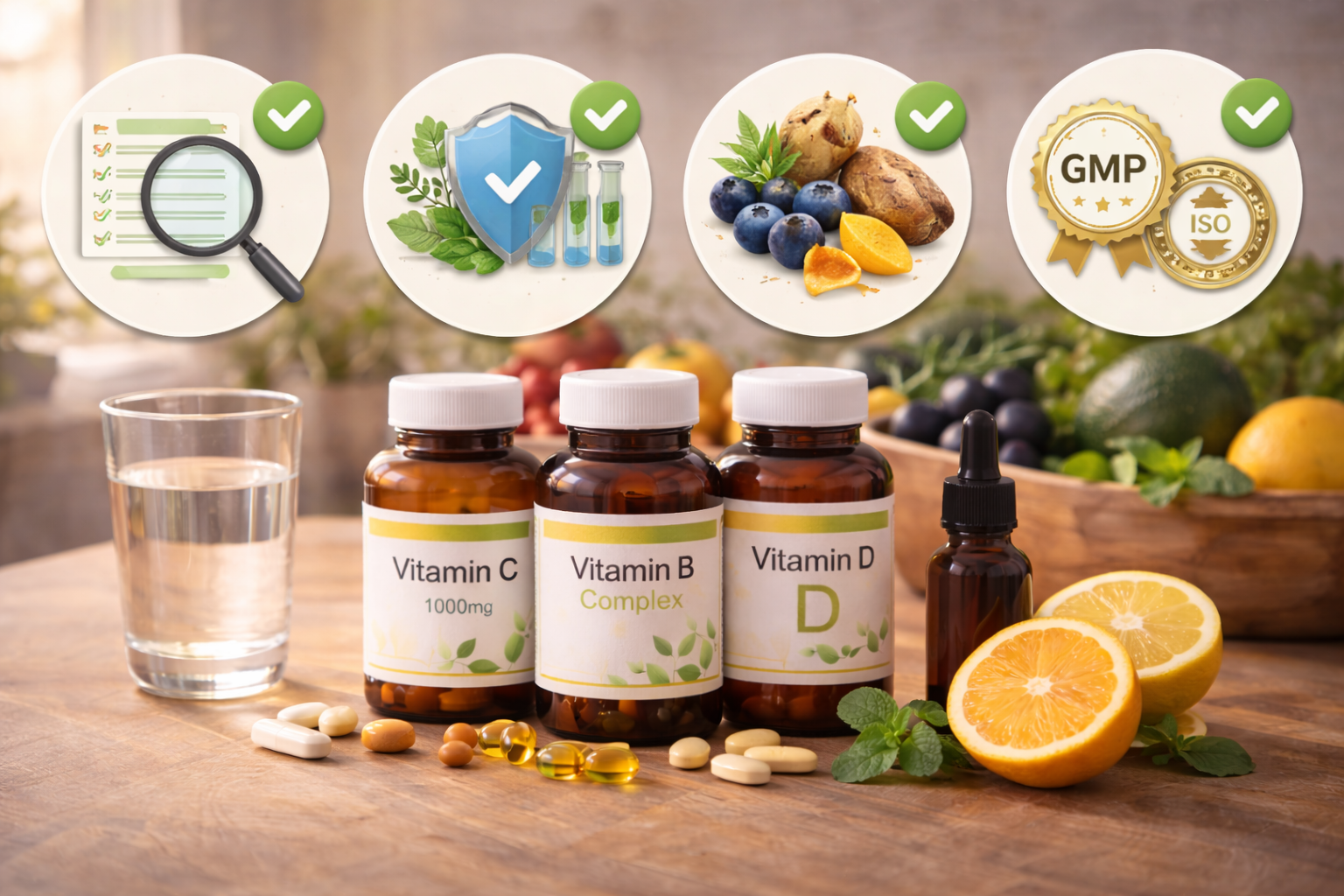 건강 보조식품을 선택할 때 꼭 확인해야 할 기준