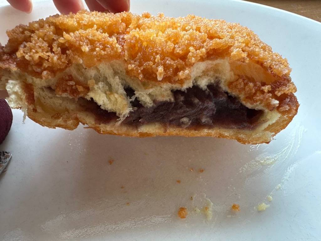 튀김소보루 단면